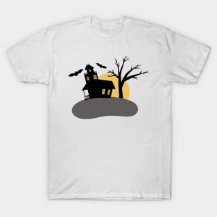 Spooky Haunted House T-Shirt